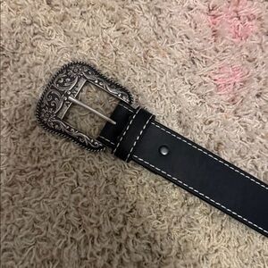 Women’s Ariat black western belt